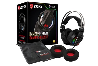 MSI Immerse GH70 Gaming-Headset